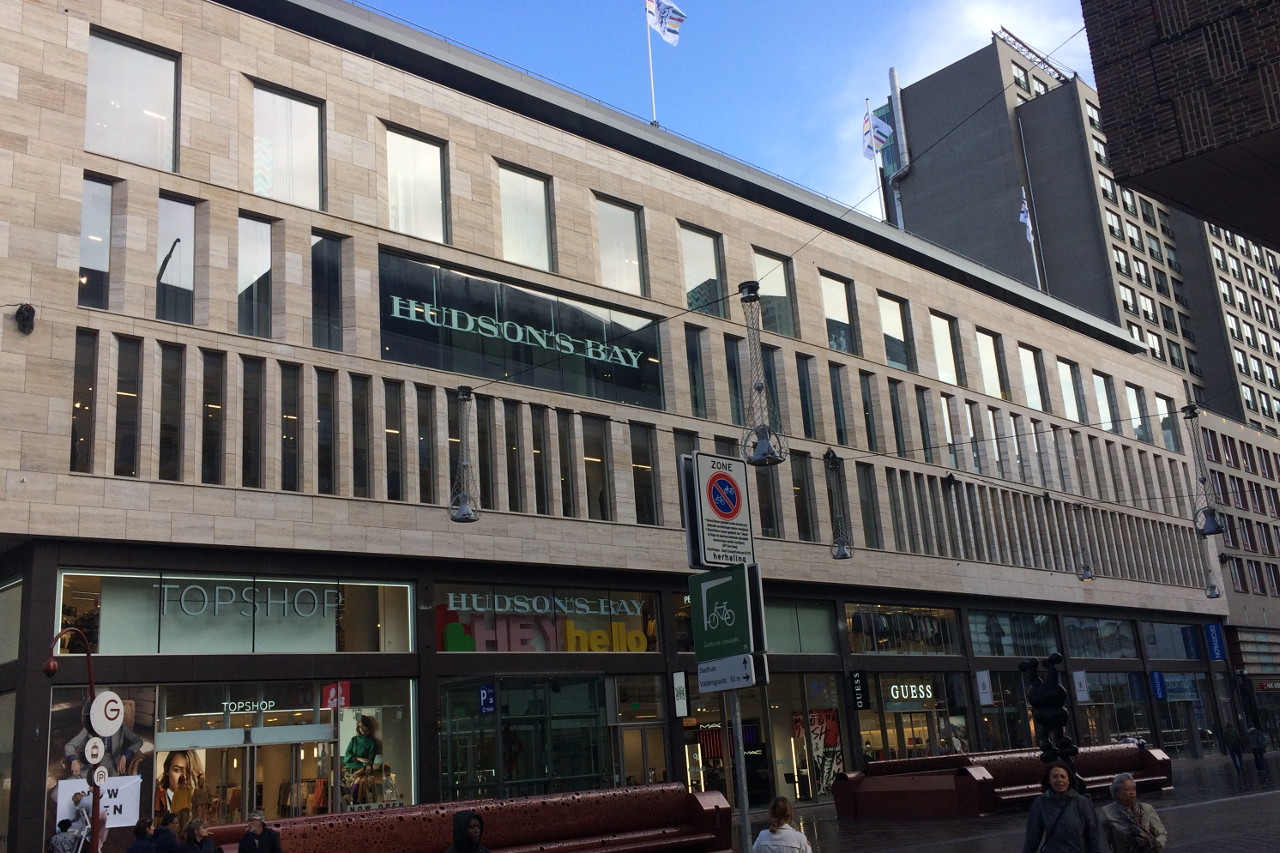 Herontwikkeling voormalige V&D Den Haag Hudson’s Bay